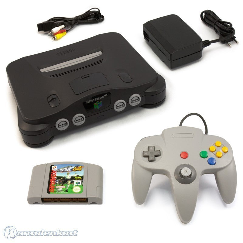 Konsole + ISS 64 + Controller + Zubehör