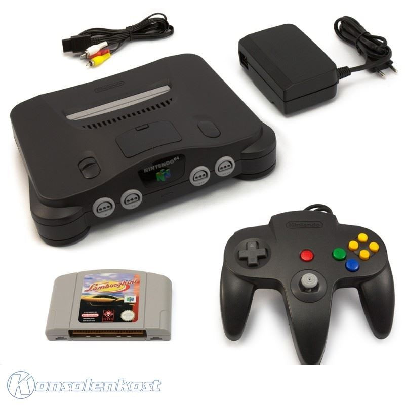 Konsole + Lamborghini + Original Controller + Zubehör