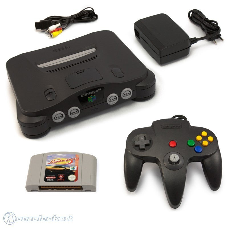 Konsole + Lamborghini + Original Controller + Zubehör