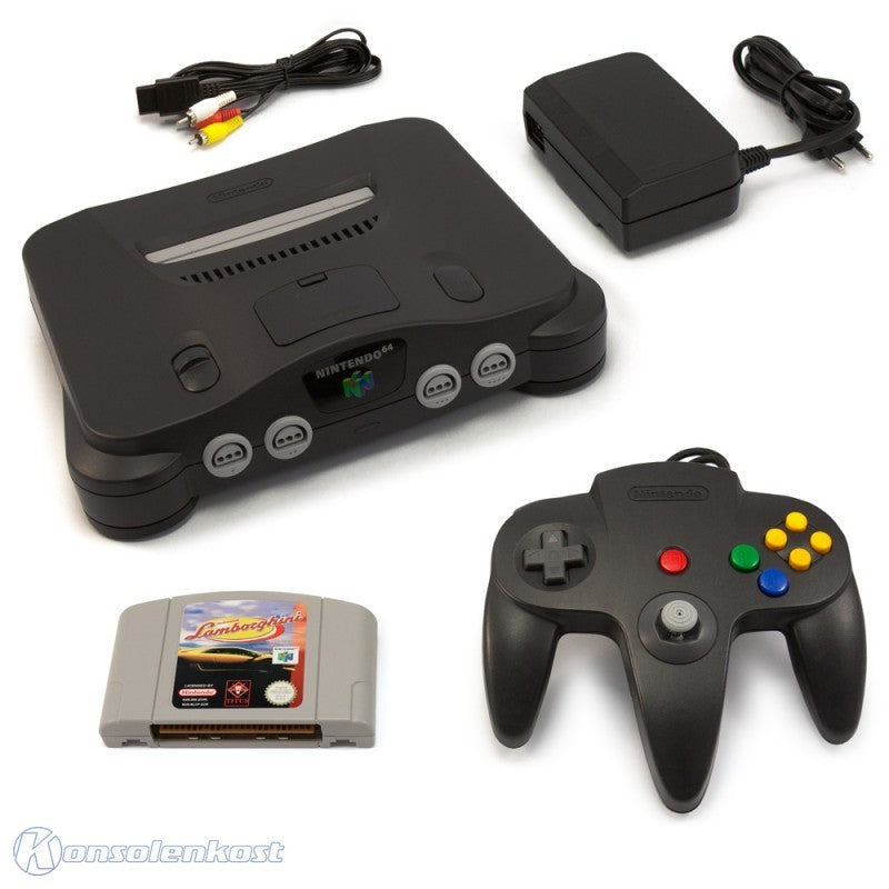 Konsole + Lamborghini + Original Controller + Zubehör