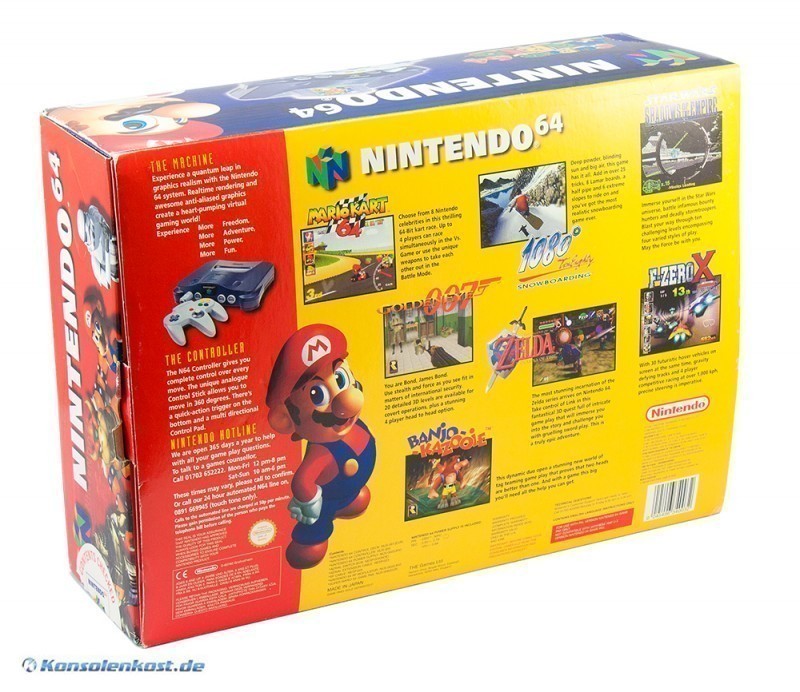 Konsole Mario Pak 2 + Spiel + Original Controller + Zubehör