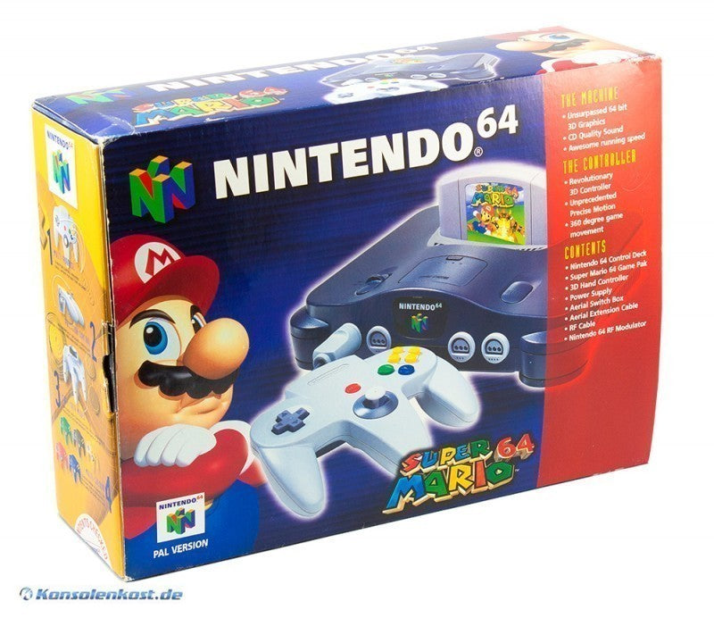 Konsole Mario Pak 2 + Spiel + Original Controller + Zubehör