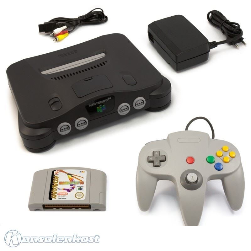 Konsole + Nagano Olympics + Controller + Zubehör