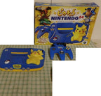 Konsole Pikachu Blue + Original Controller + Zubehör (JP)