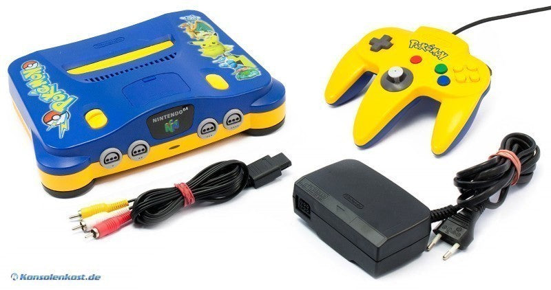 Konsole Pokemon Edition + Original Pokemon Controller + Zubehör — Pokemon Edition
