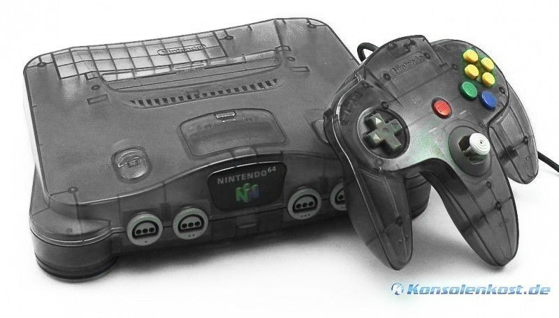 Konsole Smoke Black + Original Controller + Zubehör
