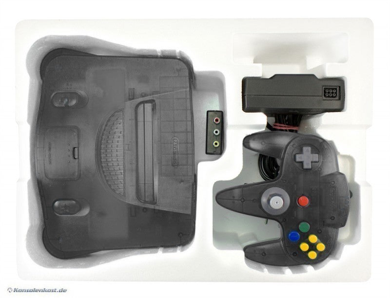 Konsole Smoke Black + Original Controller + Zubehör