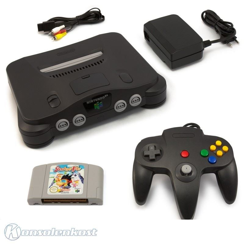 Konsole + Snowboard Kids + Controller + Zubehör