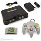 Konsole + Super Mario 64 + Controller grau + Zubehör