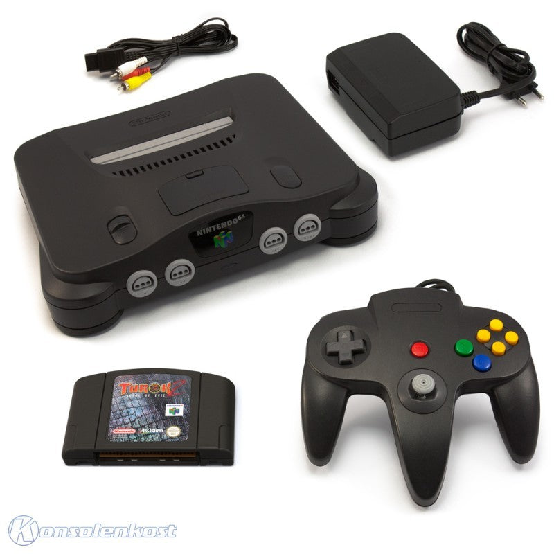 Konsole + Turok 2 + Controller + Zubehör