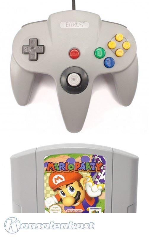 Mario Party 1 + Controller