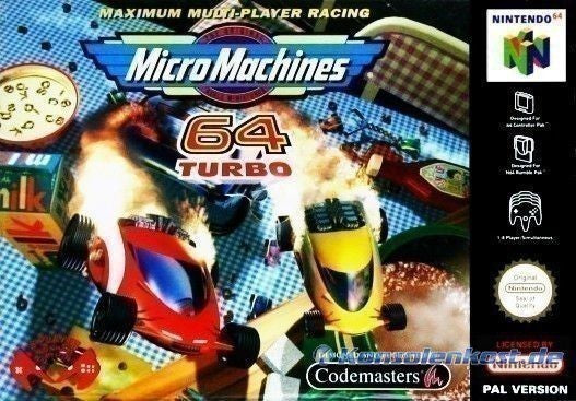 Micro Machines Turbo 64