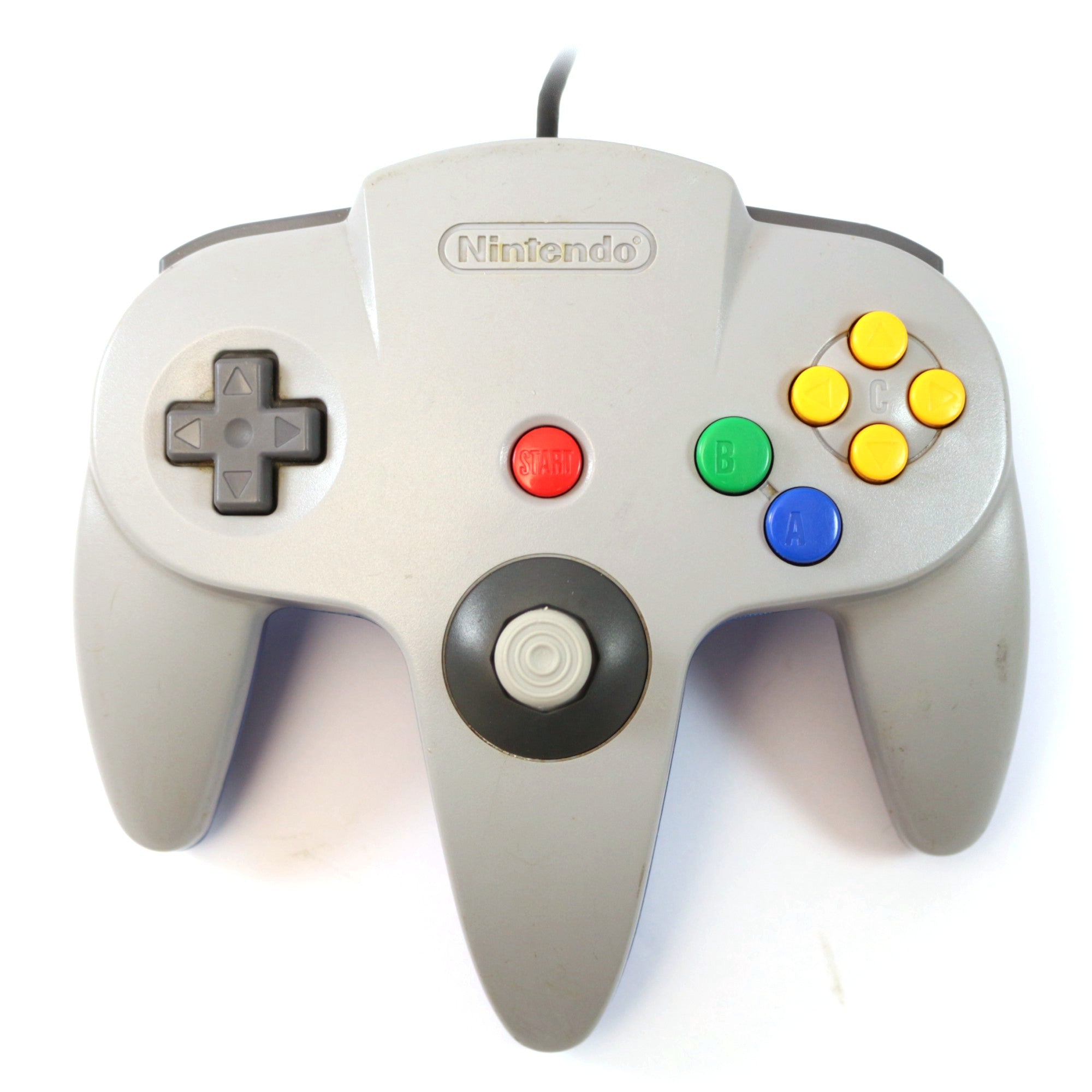 Original Controller / Pad / NUS-005 grau-blau Custom Case [Nintendo]