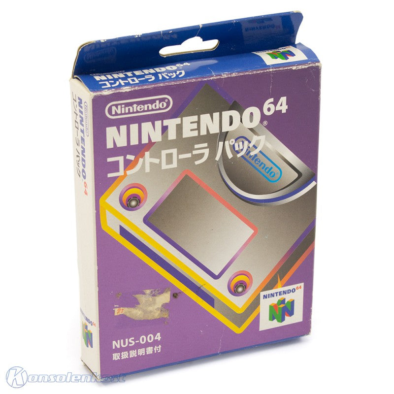Original Controller Pak / Memory Card grau NUS-004 [Nintendo] (JP)