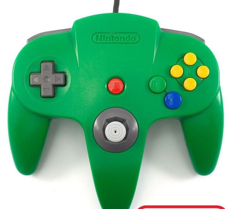 SA 379: Original Nintendo Controller grün NUS-005 SONSTIGES