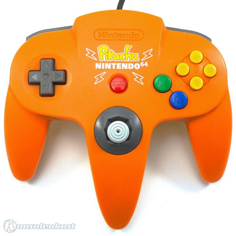 Original Controller orange-gelb Pikachu Edition NUS-005 [Nintendo] — orange-gelb Pikachu Edition NUS-005