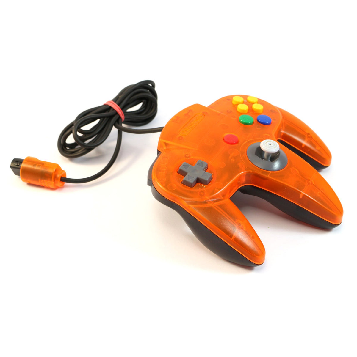 Original Nintendo Controller / Pad Clear-Orange Black Daiei Hawks NUS-005