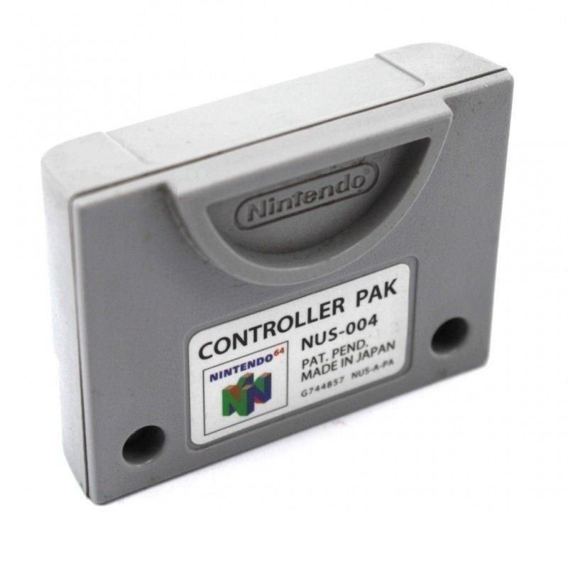Original Controller Pak / Memory Card grau NUS-004 [Nintendo]