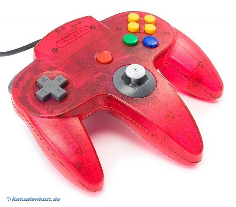 Original Controller Watermelon-Red / rot-transp. NUS-005 [Nintendo]