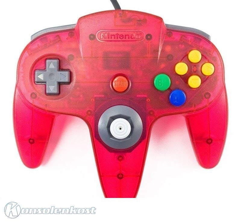 Original Controller Watermelon-Red / rot-transp. NUS-005 [Nintendo]