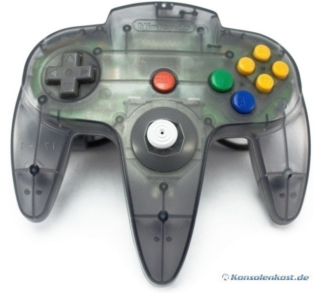 Original Controller Smoke Black / schwarz-transp. NUS-005 [Nintendo]