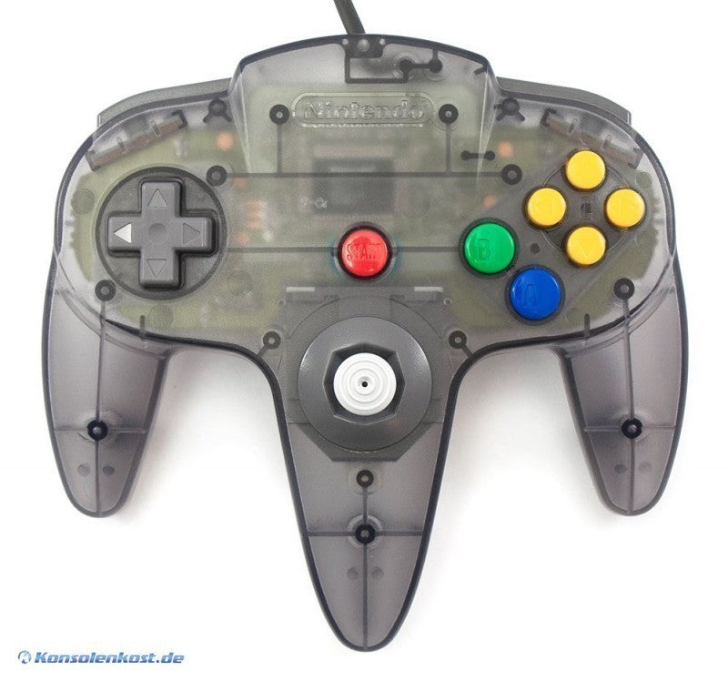 Original Controller Smoke Black / schwarz-transp. NUS-005 [Nintendo]