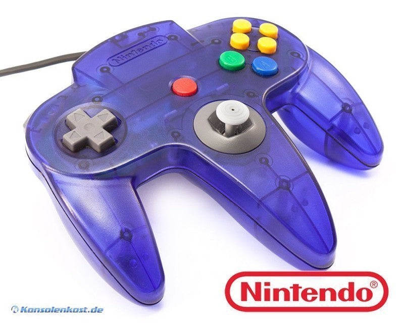 Original Controller Ocean Blue / violett-transp. NUS-005