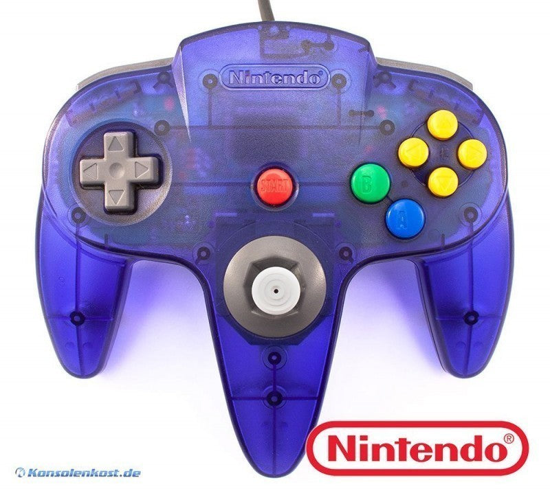 Original Controller Ocean Blue / violett-transp. NUS-005