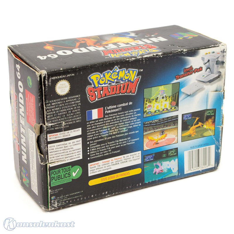 Pokémon Stadium 1 + Transferpack (FR)