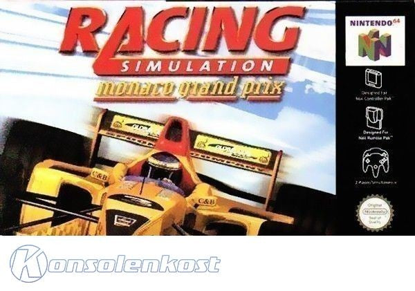 Racing Simulation Monaco Grand Prix
