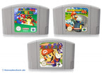 Super Mario 64 + Mario Kart 64 + Mario Party 1