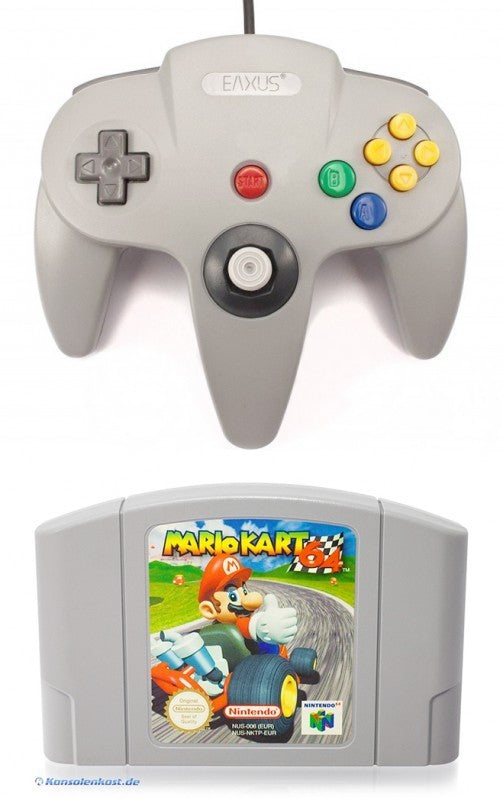 Super Mario Kart 64 + Controller