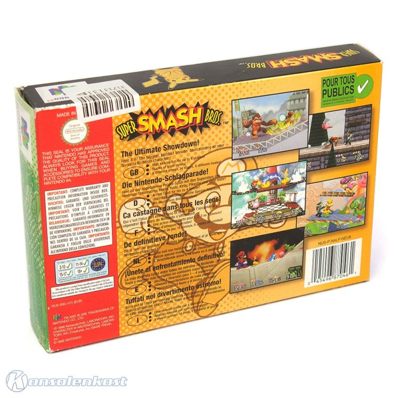 Super Smash Bros (EU)