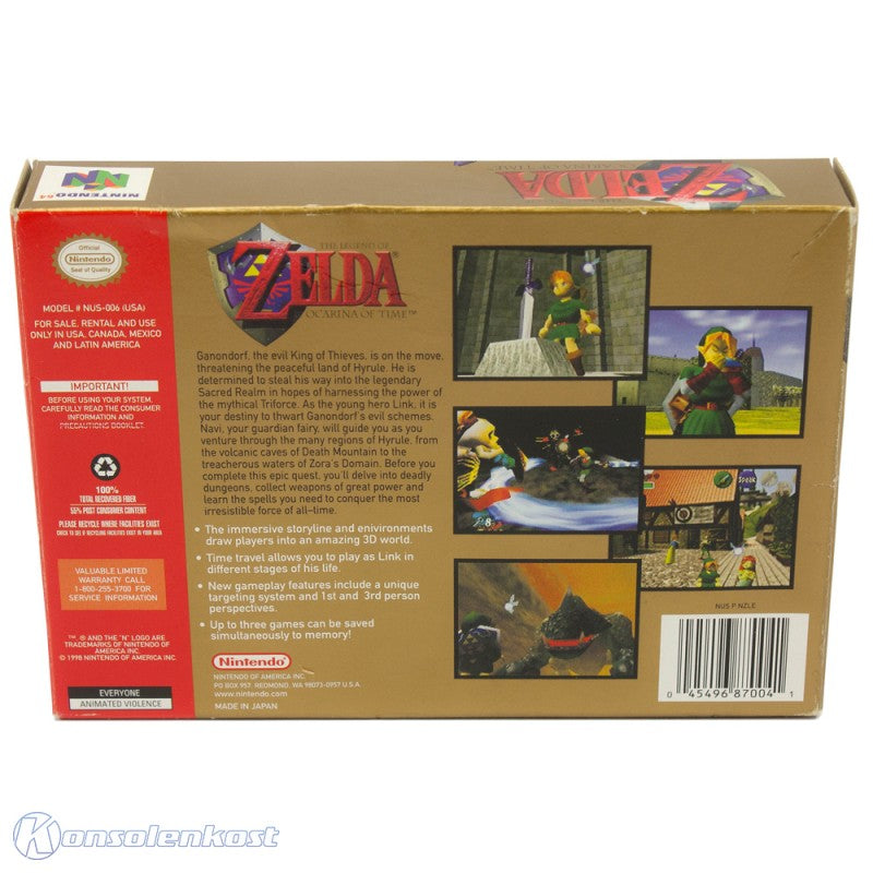 The Legend of Zelda: Ocarina of Time (US)