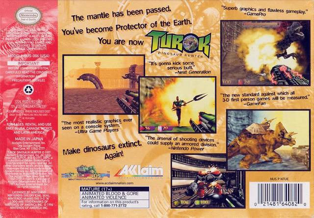 Turok 1: Dinosaur Hunter (US)