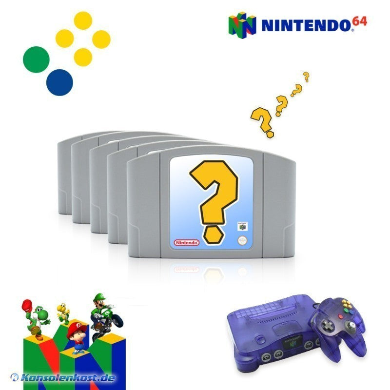 Wundertüte: 5 Original N64 Spiele