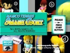Der Titelbildschirm von Namco Tennis Smash Court zeigt den Schriftzug des Spiels und die Aufforderung, Start zu drücken.