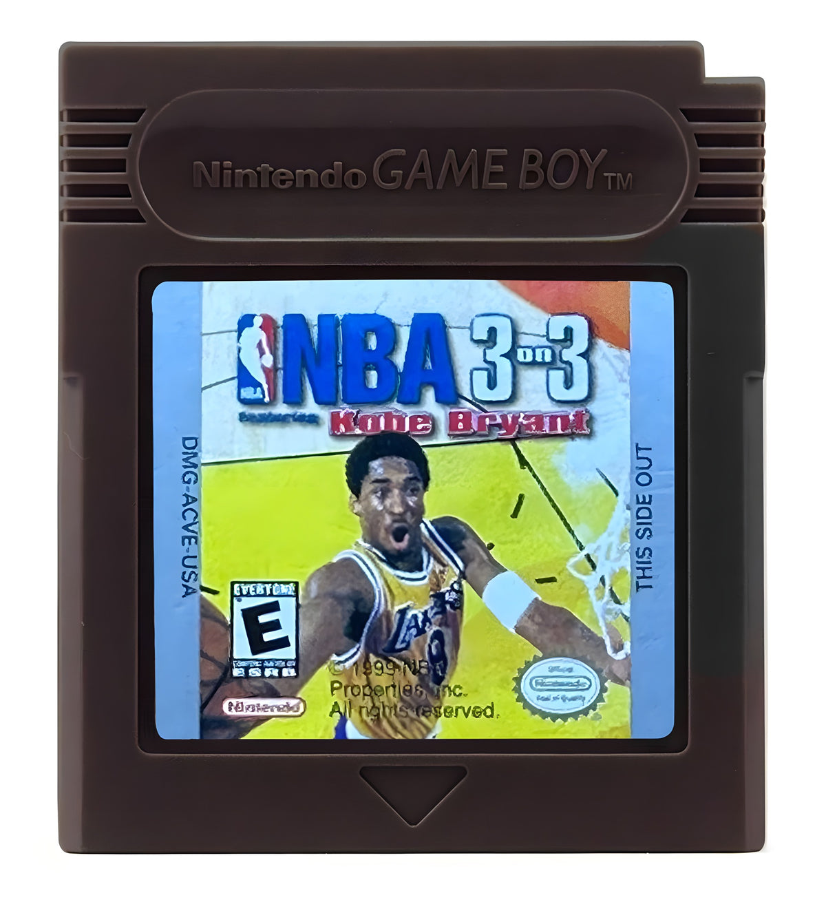 Das Modul von NBA 3 on 3 featuring Kobe Bryant für GameBoy Color