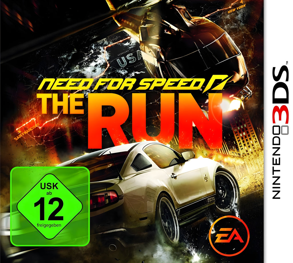 Das Cover von Need for Speed: The Run für Nintendo 3DS