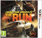 Das Cover von Need for Speed: The Run für Nintendo 3DS zeigt einen Sportwagen und ist mit PEGI 7 gekennzeichnet.