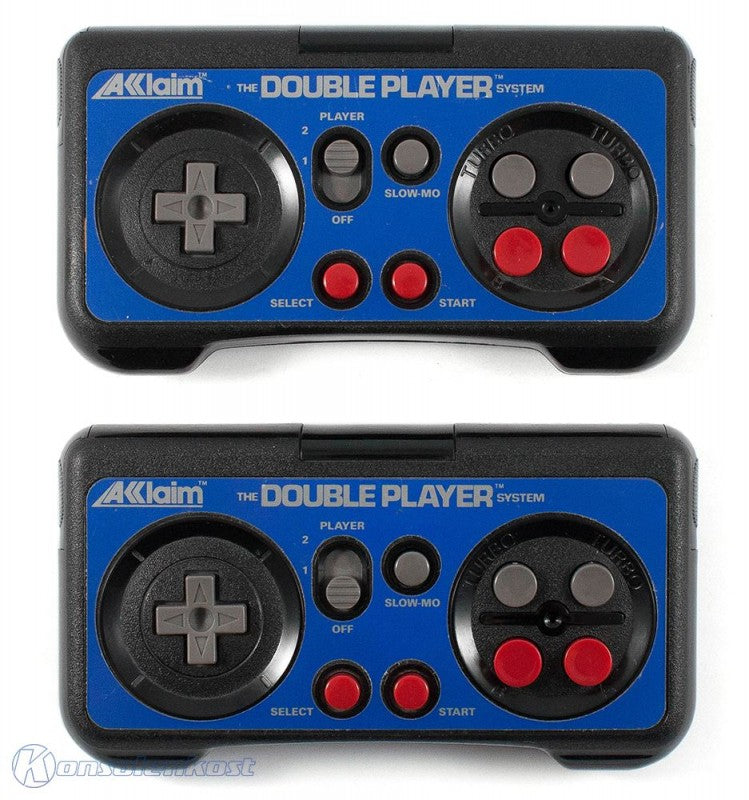2 Wireless Controller / Pads + Empfänger The Double Player System [Acclaim]