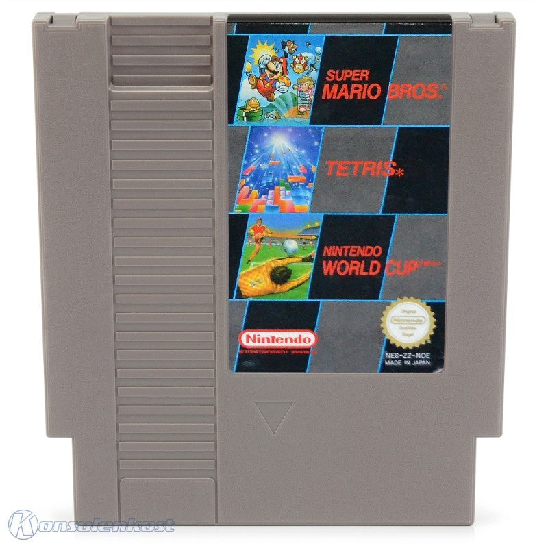 3 in 1: Super Mario Bros. 1, Tetris, Nintendo World Cup