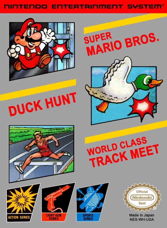 3in1: Super Mario Bros. 1 + World Class Track Meet + Duck Hunt (US)