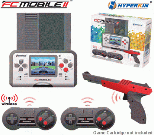 FC Mobile II Handheld + 1 Wireless Controller + Gun + Netzteil weiß [Hyperkin]