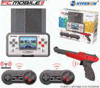 FC Mobile II Handheld weiß + 2 Wireless Controller + Gun + Netzteil [Hyperkin]