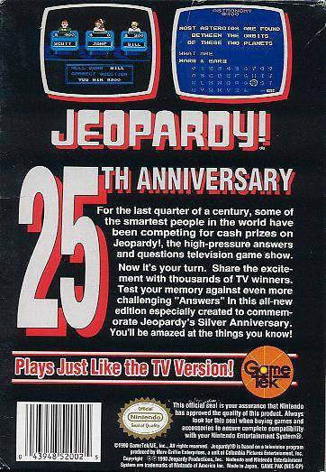 Jeopardy! 25th Anniversary (US)