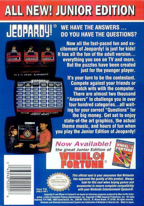 Jeopardy! Junior Edition (US)