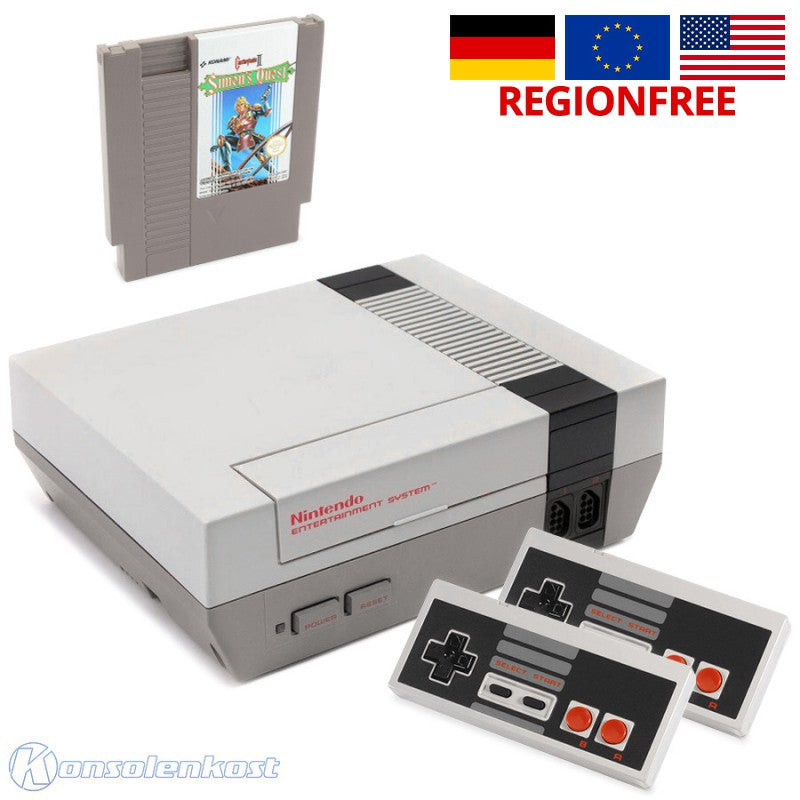 Konsole 60Hz + Castlevania II + 2 Controller