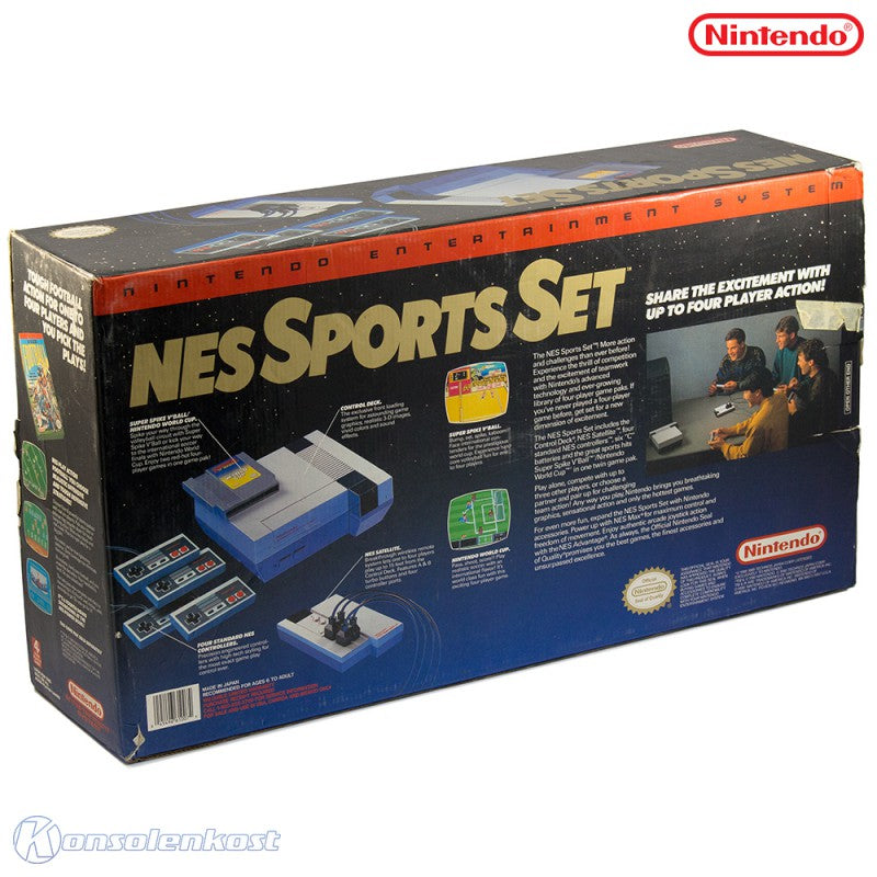 Konsole 60Hz Sports Set + 2 Spiele + Four Score + 4 Controller