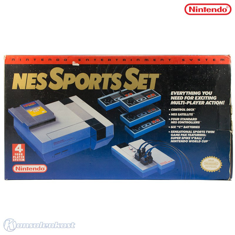 Konsole 60Hz Sports Set + 2 Spiele + Four Score + 4 Controller